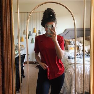 Nike red t-shirt